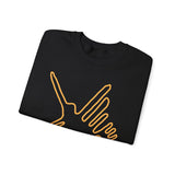 Nazca Lines Style Bird Unisex Sweatshirt