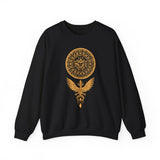 Shadow Phoenix Tribal Emblem Illustration Unisex Sweatshirt