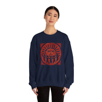 Radiant Tribal Sun Worship Inca Style Unisex Sweatshirt