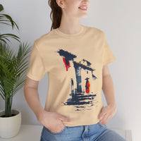 Cuzco Steps Heritage Minimalist Art Unisex T-Shirt