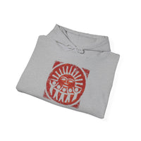 Radiant Tribal Sun Worship Inca Style Unisex Hoodie