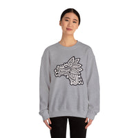 Quetzalcóatl Serpent Head Illustration Unisex Sweatshirt