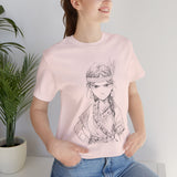 Inca Warrior Girl Fierce Heritage Ink Art Unisex T-Shirt