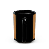 Dragon Aztec Illustration Black Mug