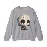 Adorable Tribal Aztec Skull Glow Unisex Sweatshirt