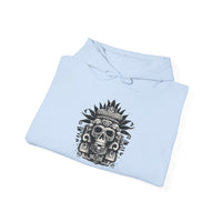 Ah Puch Death God Petroglyph Skull Unisex Hoodie