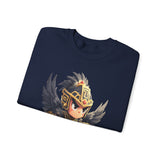Chibi Falcon Warrior Inca Armor Unisex Sweatshirt