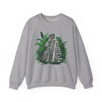 Ancient Mayan Jungle Temple Steps Unisex Sweatshirt