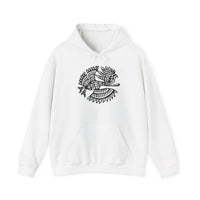 Celestial Mayan Bird Symbol Unisex Hoodie