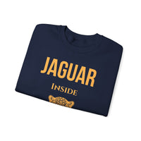 Aztec Jaguar Warrior Emblem Unisex Sweatshirt