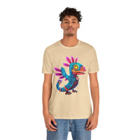 Colorful Aztec Lizard Unisex T-Shirt