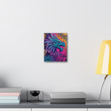 Urban Aztec Quetzalcoatl Spray-Paint Canvas