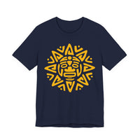 Mesoamerican Sun Face Unisex T-Shirt