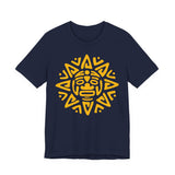 Mesoamerican Sun Face Unisex T-Shirt