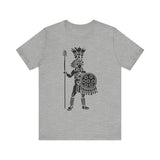 Cultural Aztec Warrior Graphic Illustration Unisex T-Shirt
