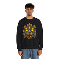 Mayan Jaguar Totem Tribal Style Unisex Sweatshirt