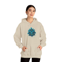 Tlaloc Rain God Tribal Glyph Style Unisex Hoodie