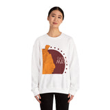 Maya Culture Profile Portrait Unisex Sweatshirt