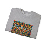 Pre-Columbian Tribal Stripe Pattern Unisex Sweatshirt