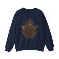 Viracocha Sacred Glyph Abstract Crown Symbol Unisex Sweatshirt