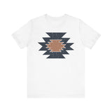 Minimal Southwest Tribal Rug Pattern Illustration Unisex T-Shirt