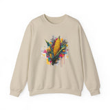 Maya Corn Mural Street Art Unisex Sweatshirt