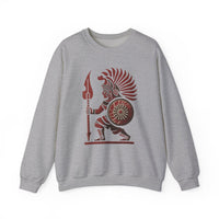 Young Warrior Glyph Pre-Hispanic Style Unisex Sweatshirt