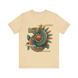 Feathered Serpent Sun Spiral Unisex T-Shirt