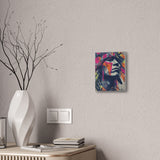 Neon Maya Street Warrior Graphic Canvas