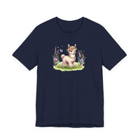 Baby Llama Inca Blossom Crown Unisex T-Shirt