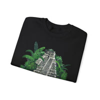 Ancient Mayan Jungle Temple Steps Unisex Sweatshirt