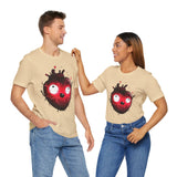 Glowing Aztec Sacrificial Heart Unisex T-Shirt