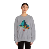 Machu Picchu Minimalist Sacred City Unisex Sweatshirt
