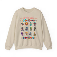 Pixel Art Aztec Gods Mythology Unisex Sweatshirt