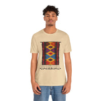 Indigenous Andean Geometric Textile Pattern Unisex T-Shirt