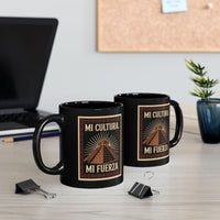Mayan Pyramid Chichen Itza – Mi Cultura Mi Fuerza Black Mug