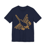Nazca Lines Style Bird Unisex T-Shirt
