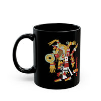 Abstract Aztec Culhua-Mexica Illustration Black Mug