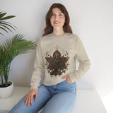 Viracocha Sacred Glyph Abstract Crown Symbol Unisex Sweatshirt