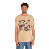 Inca Christmas Llama Family from the Andes Unisex T-Shirt
