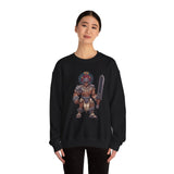 Obsidian Blade Fighter Pixel Art Unisex Sweatshirt