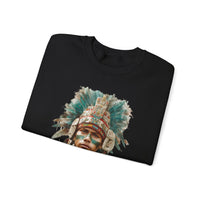 Maya Warrior Watercolor Portrait Unisex Hoodie