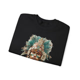Maya Warrior Watercolor Portrait Unisex Hoodie