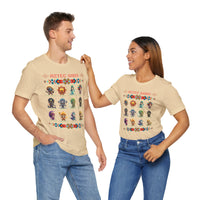 Pixel Art Aztec Gods Mythology Unisex T-Shirt