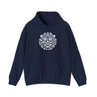Andean Dual God Symmetry Tribal Glyph Style Unisex Hoodie