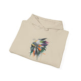 Urban Feather Headdress Graffiti Unisex Hoodie