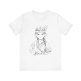 Inca Warrior Girl Fierce Heritage Ink Art Unisex T-Shirt