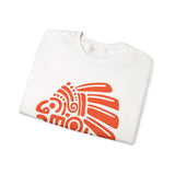 PreColumbian Aztec Head Icon Unisex Sweatshirt