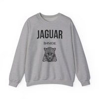Aztec Jaguar Warrior Emblem Unisex Sweatshirt