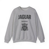 Aztec Jaguar Warrior Emblem Unisex Sweatshirt